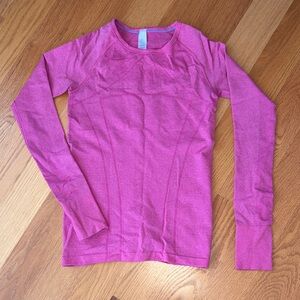 Ivivva Vibrant Pink Long Sleeve Tee